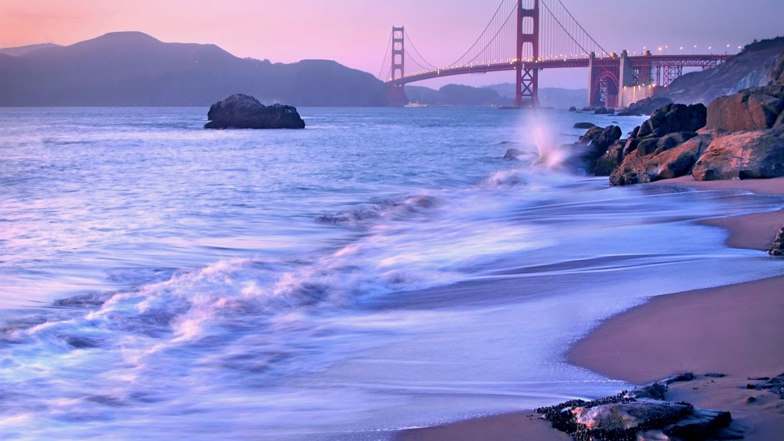 Pont du Golden Gate San Francisco Californie. Wallpaper in 2560x1440 Resolution