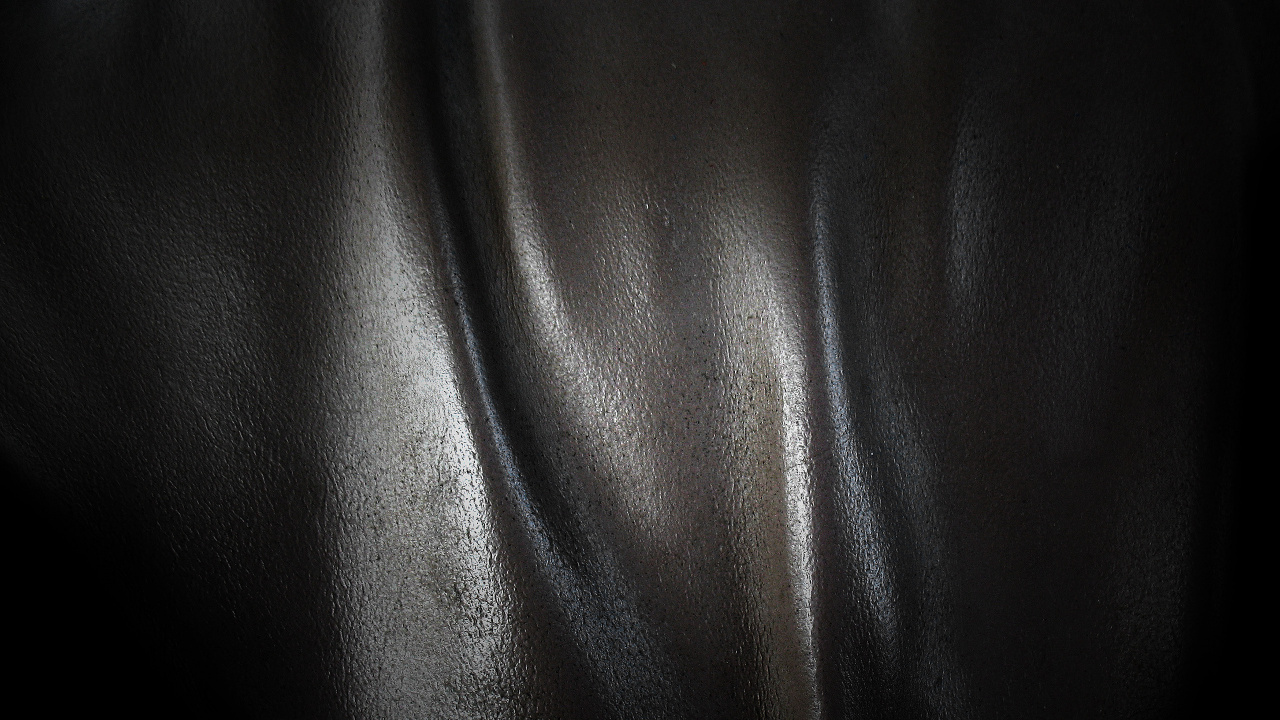 Black Leather Textile in Close up Photography. Wallpaper in 1280x720 Resolution