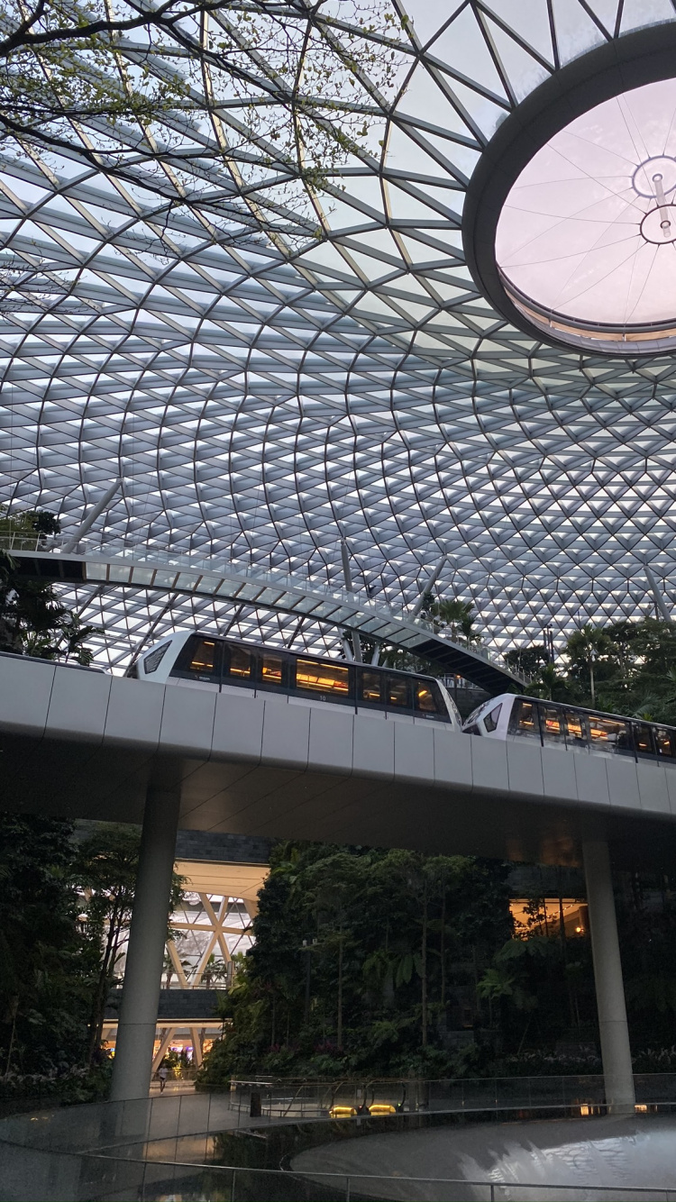 Singapore, Landmark, Daylighting, Circle, Engineering. Wallpaper in 750x1334 Resolution