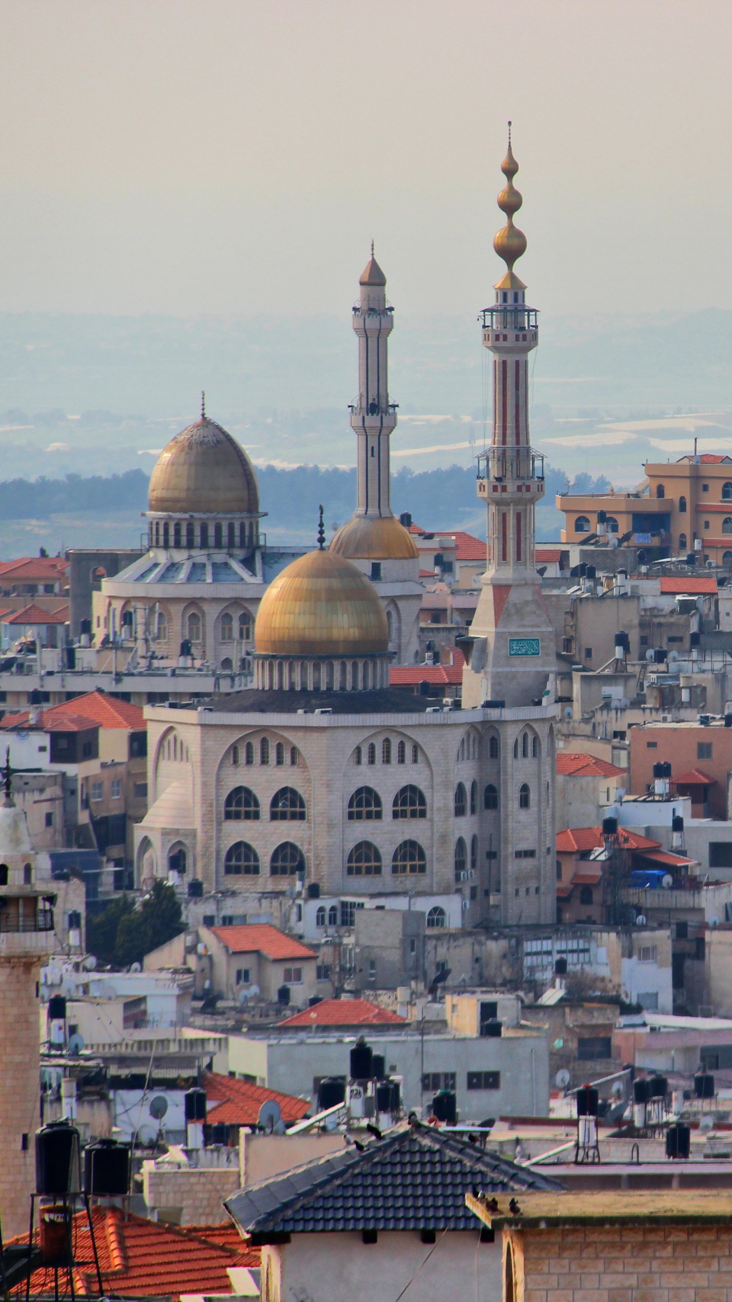 Aerial View of City Buildings During Daytime. Wallpaper in 1440x2560 Resolution