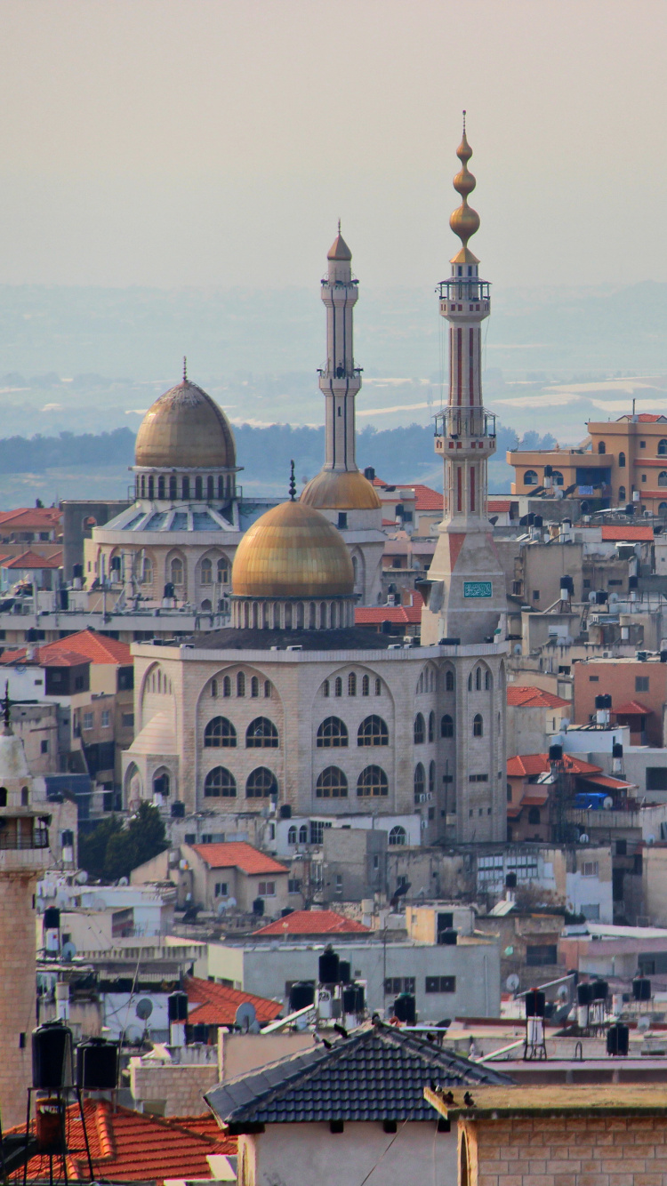 Aerial View of City Buildings During Daytime. Wallpaper in 750x1334 Resolution