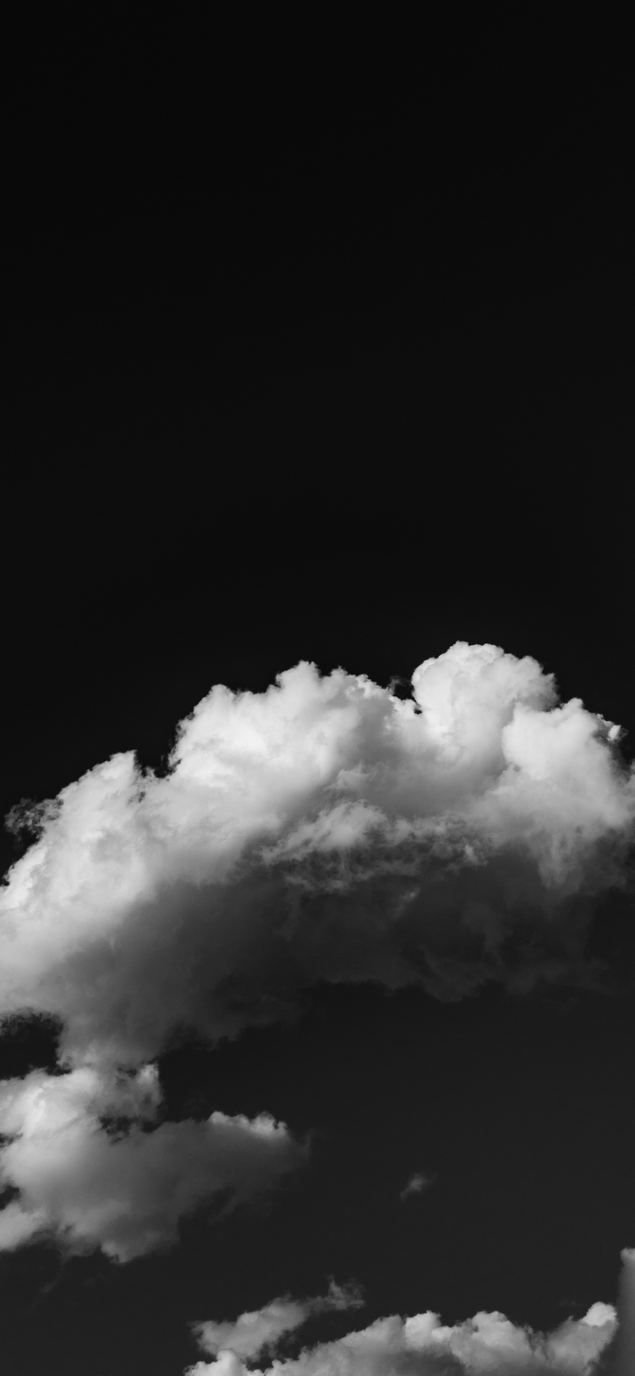 en Blanco y Negro, Blanco, Cumulus, Negro, Ambiente. Wallpaper in 1242x2688 Resolution