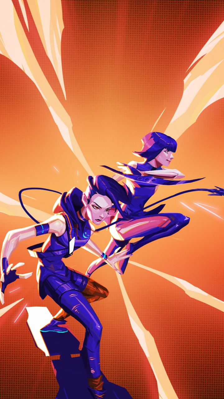 Cartoon, Rog-Telefon 7, Asus, Geste, Kunst. Wallpaper in 720x1280 Resolution