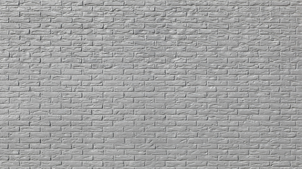 Black and White Brick Wall. Wallpaper in 1280x720 Resolution