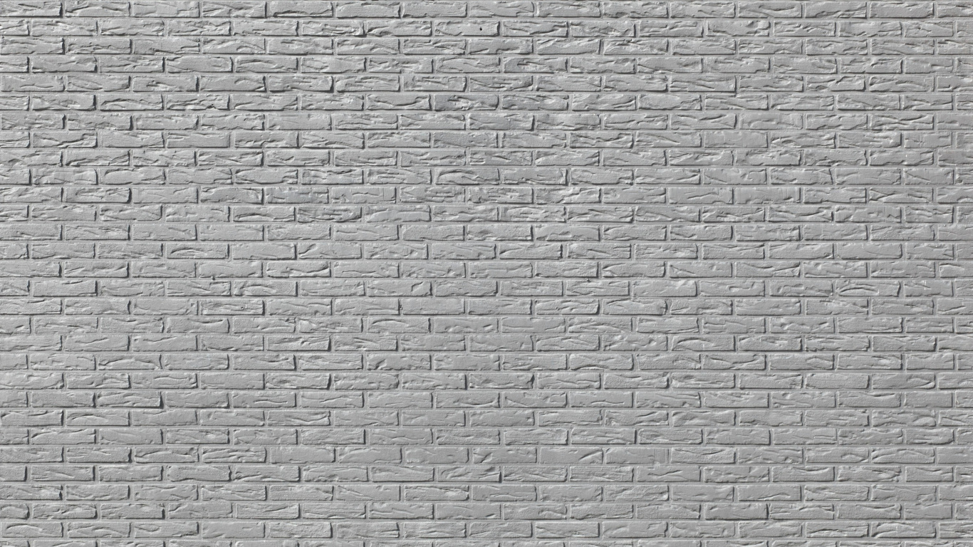 Black and White Brick Wall. Wallpaper in 1366x768 Resolution