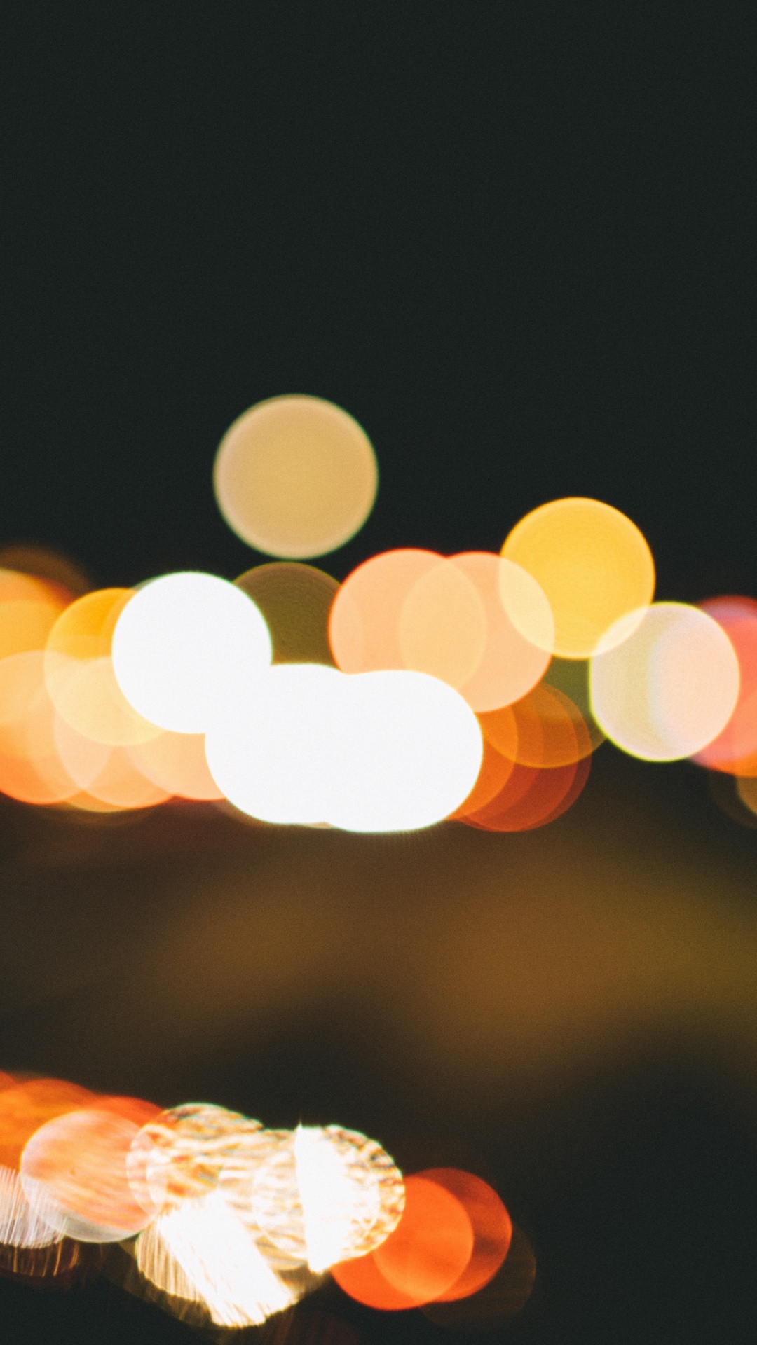 Bokeh Photography of Yellow Lights. Wallpaper in 1080x1920 Resolution