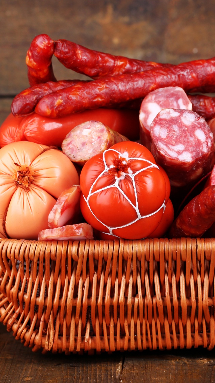 香肠, 食品, 肉, 熟食 壁纸 720x1280 允许