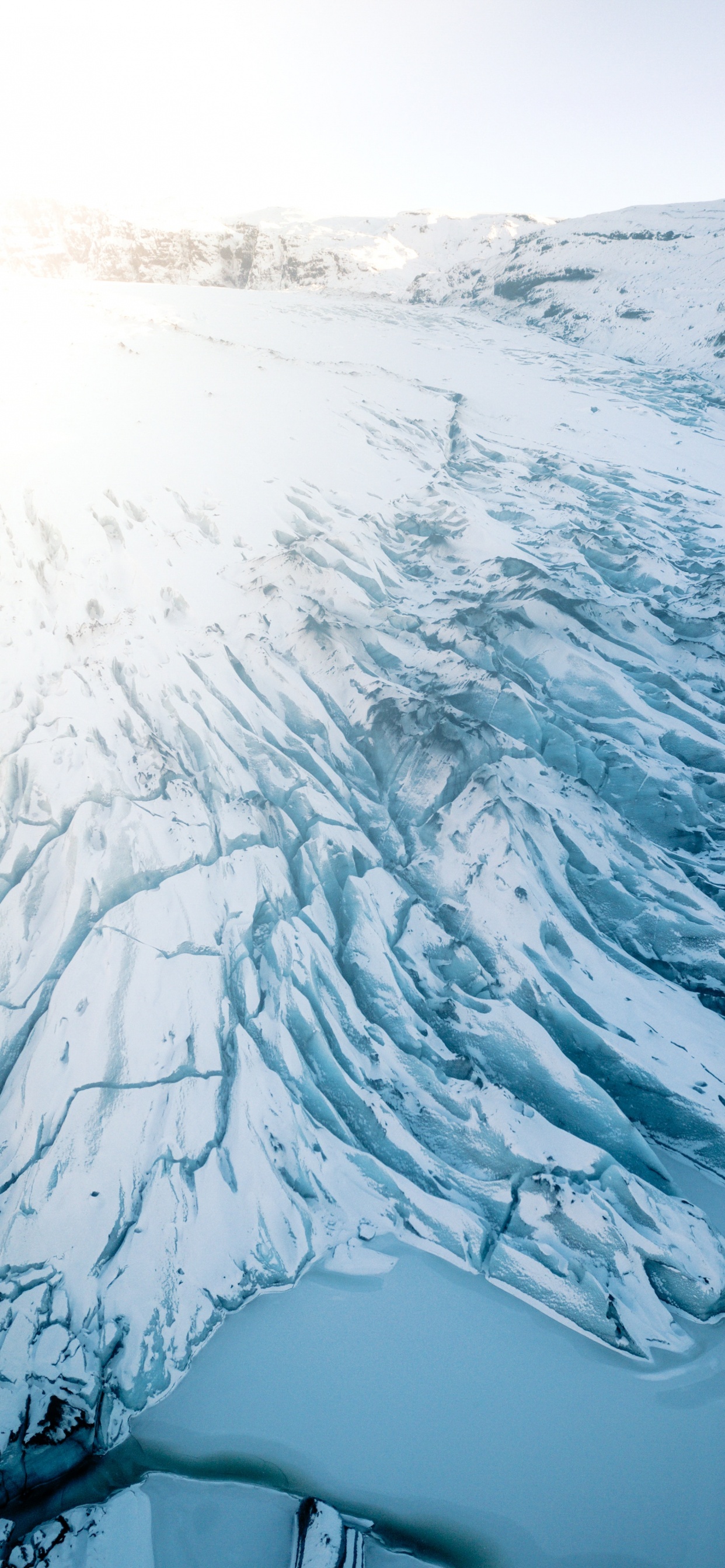 Snow, Glacial Landform, Water, Freezing, Ice. Wallpaper in 1242x2688 Resolution