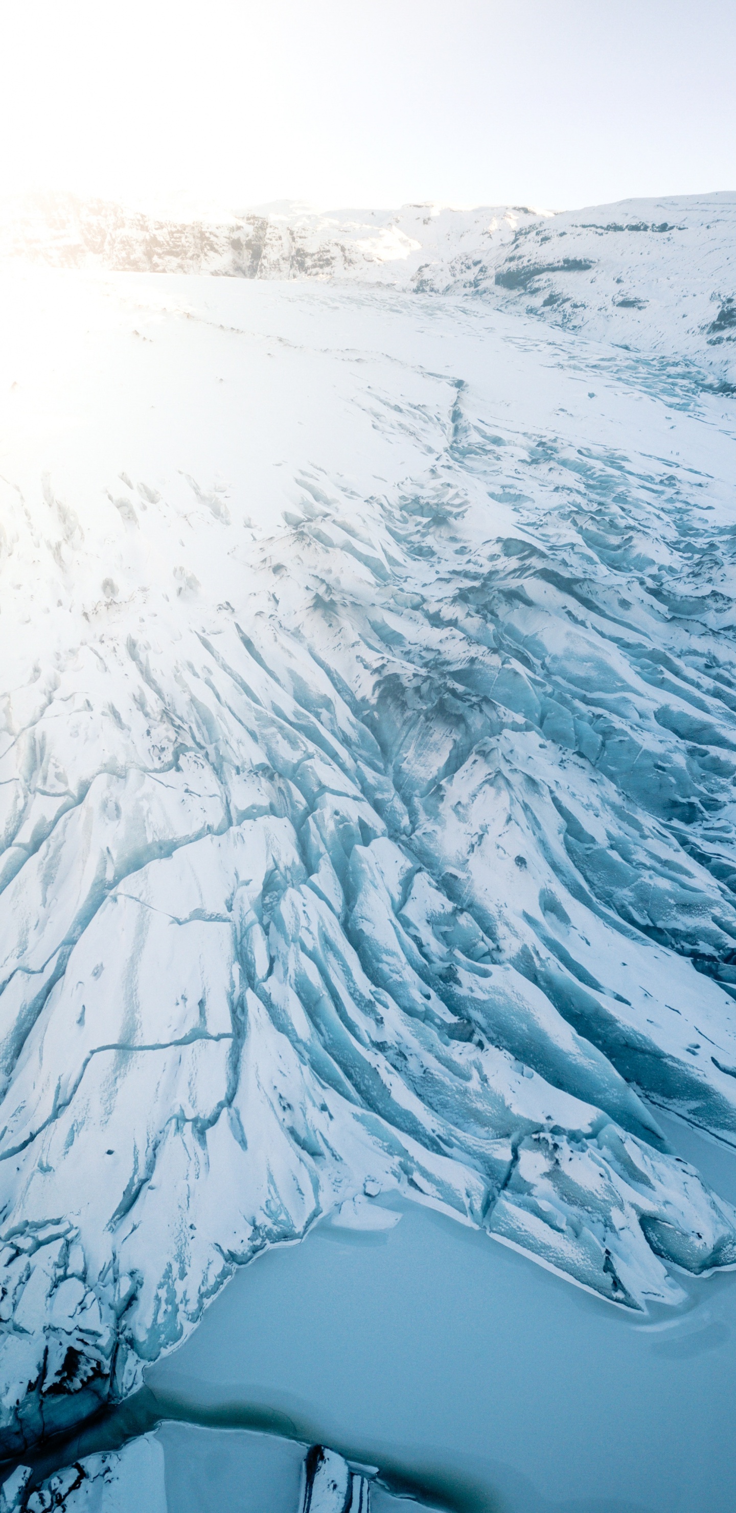 Neige, le Relief Glaciaire, Eau, Congélation, Glace. Wallpaper in 1440x2960 Resolution