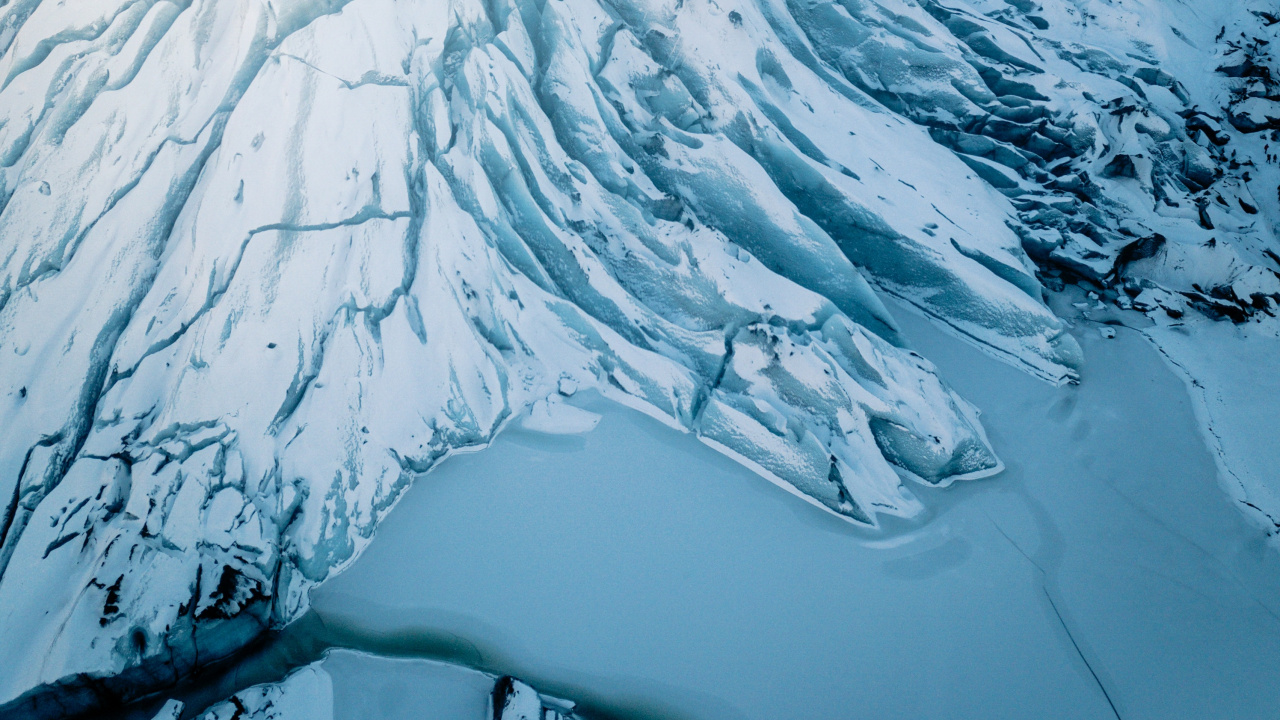 Nieve, Glaciar de Terreno, Agua, Congelación, Hielo. Wallpaper in 1280x720 Resolution