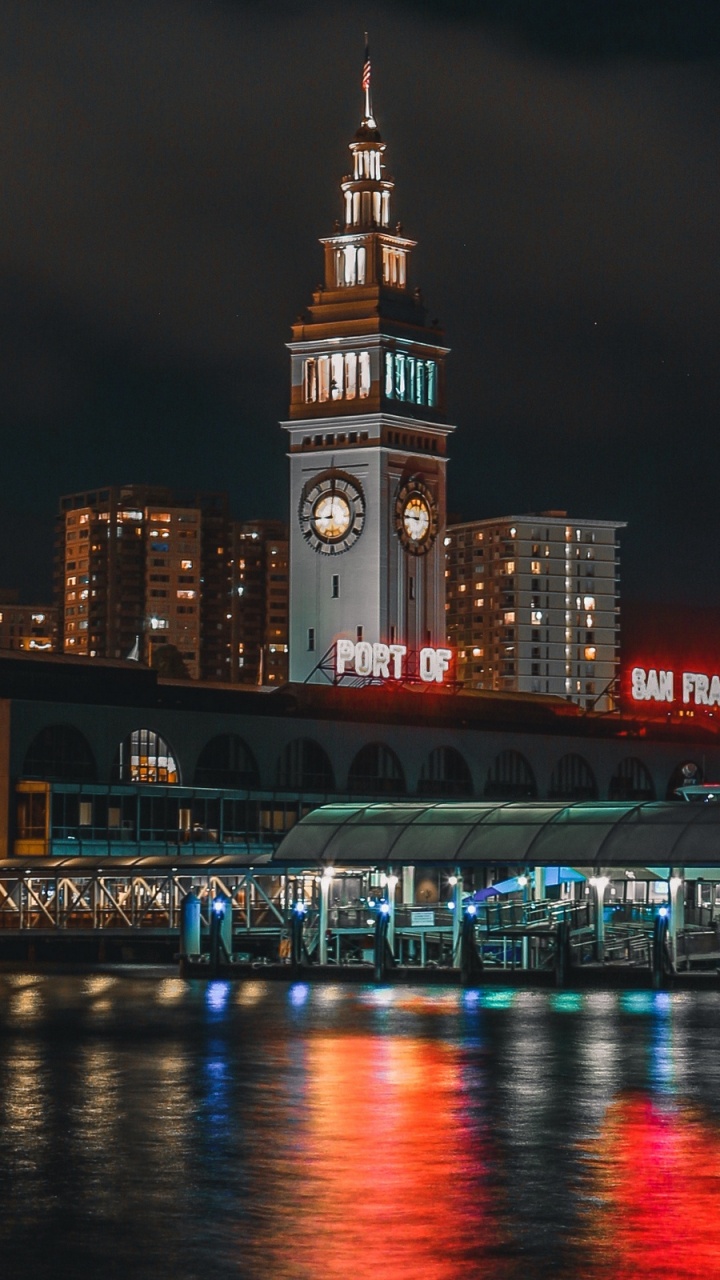 旧金山, 城市, 城市景观, 里程碑, 大都会 壁纸 720x1280 允许