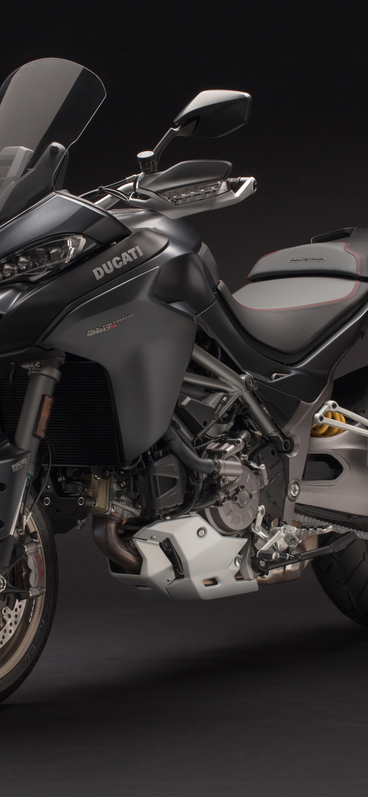 汽车外, 头灯, 1260年代, 1260, 杜卡迪multistrada1200 壁纸 1242x2688 允许