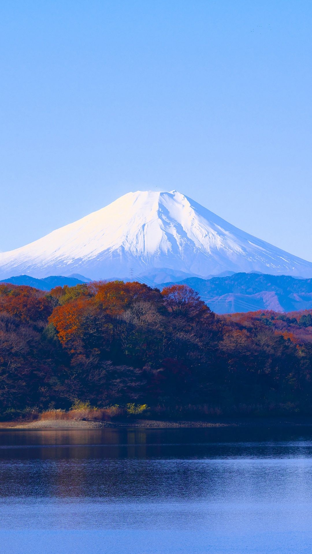 富士山, 性质, 反射, 高地, 荒野 壁纸 1080x1920 允许