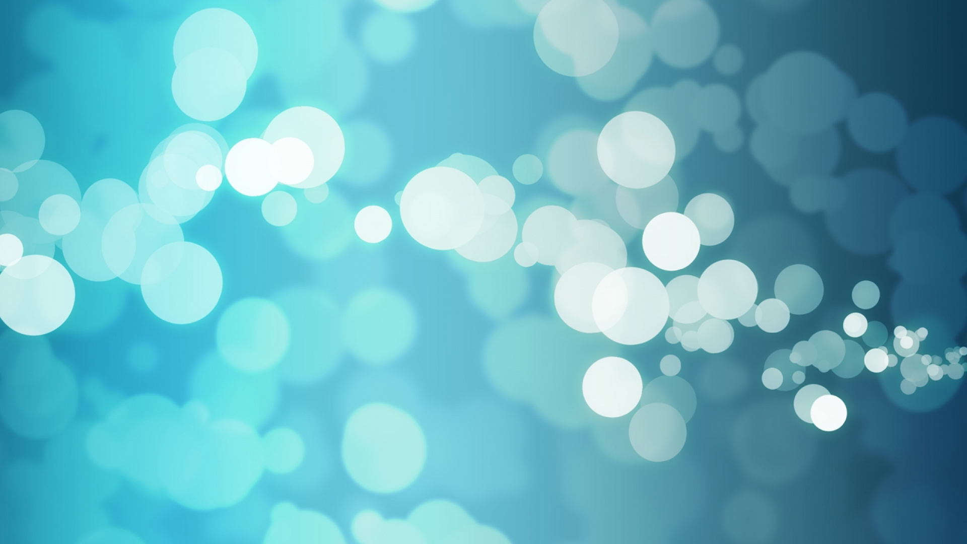 Luces Bokeh Azules y Blancas. Wallpaper in 1920x1080 Resolution