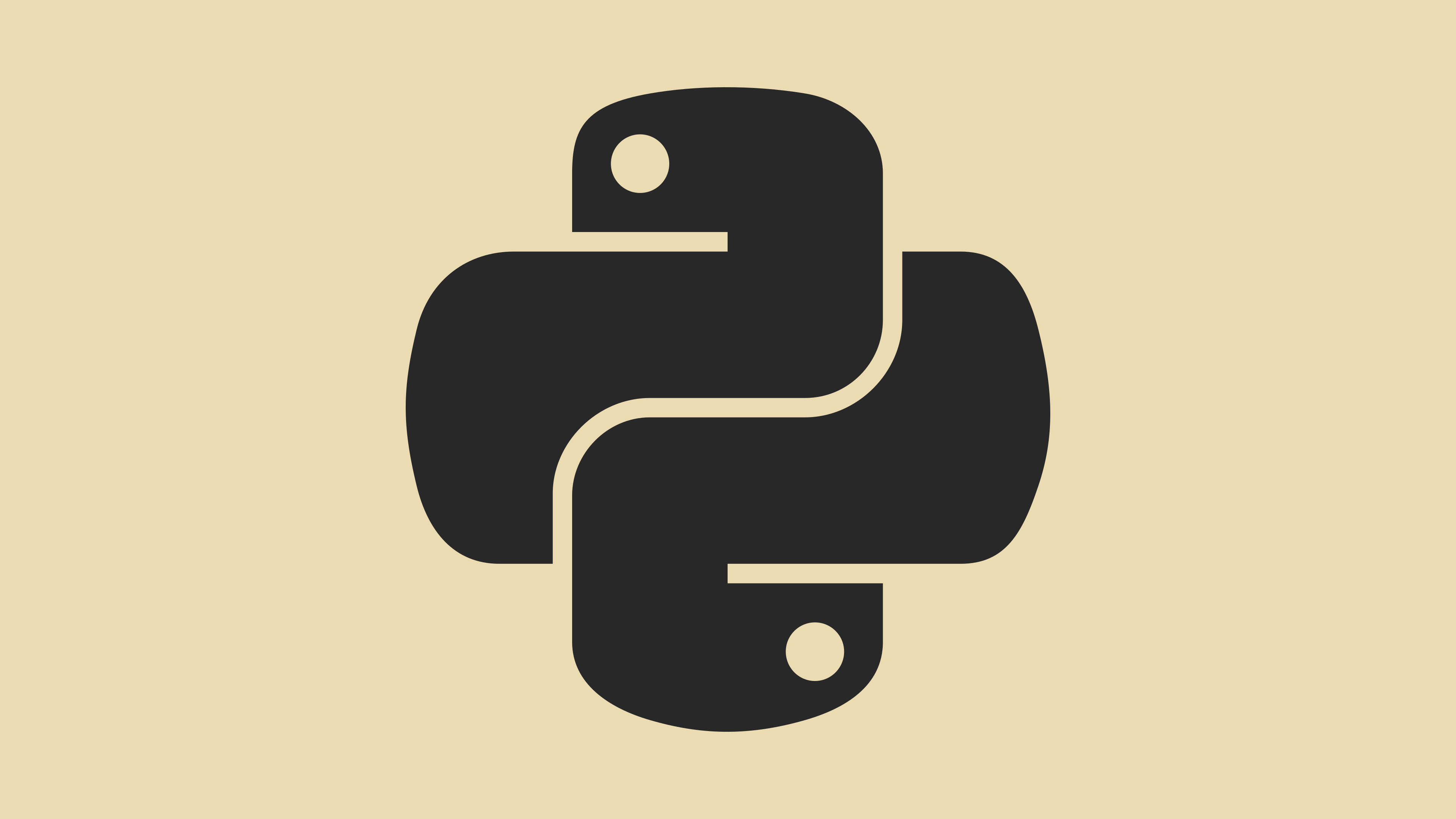 Logo Python, Python, Logo, Programming Language, Standing. Wallpaper in 3840x2160 Resolution