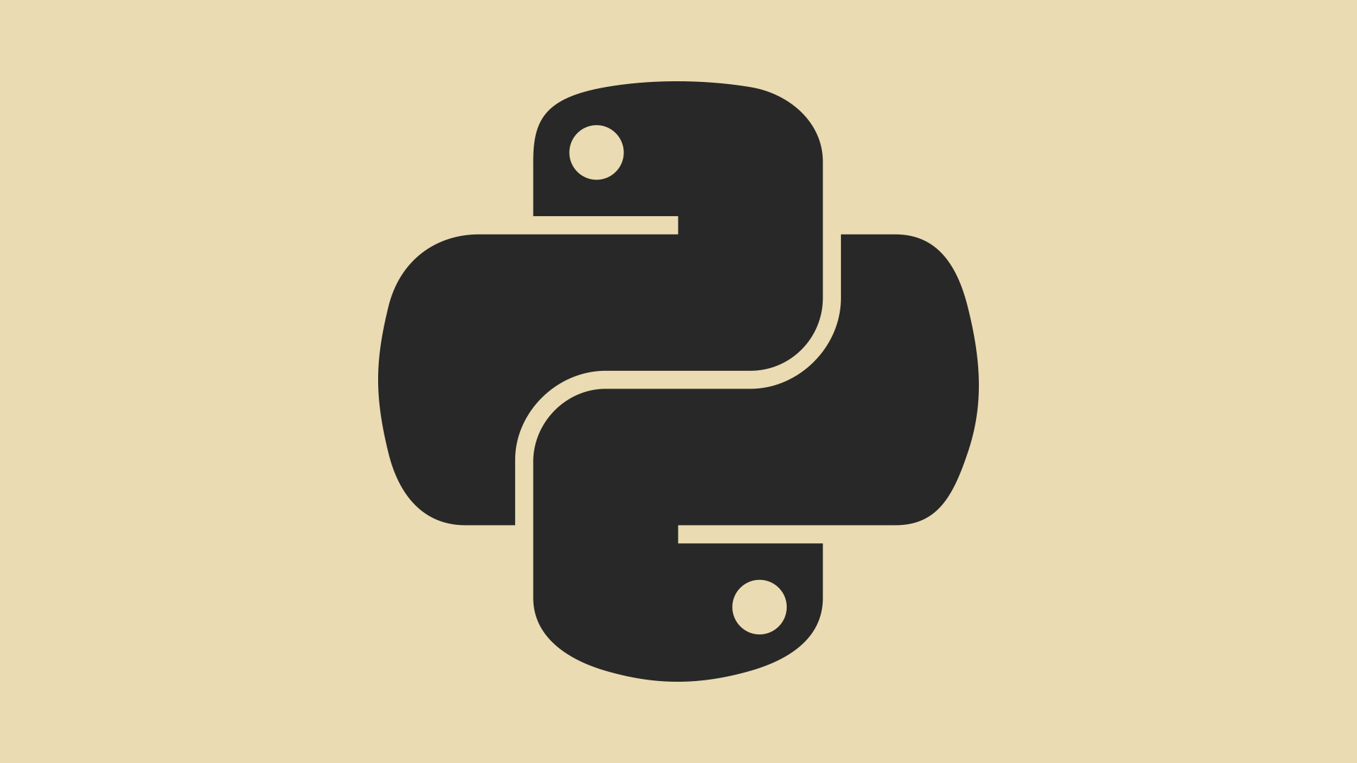 Logo Python, Pythonschlange, Firmenzeichen, Programmiersprache, Stehend. Wallpaper in 1920x1080 Resolution