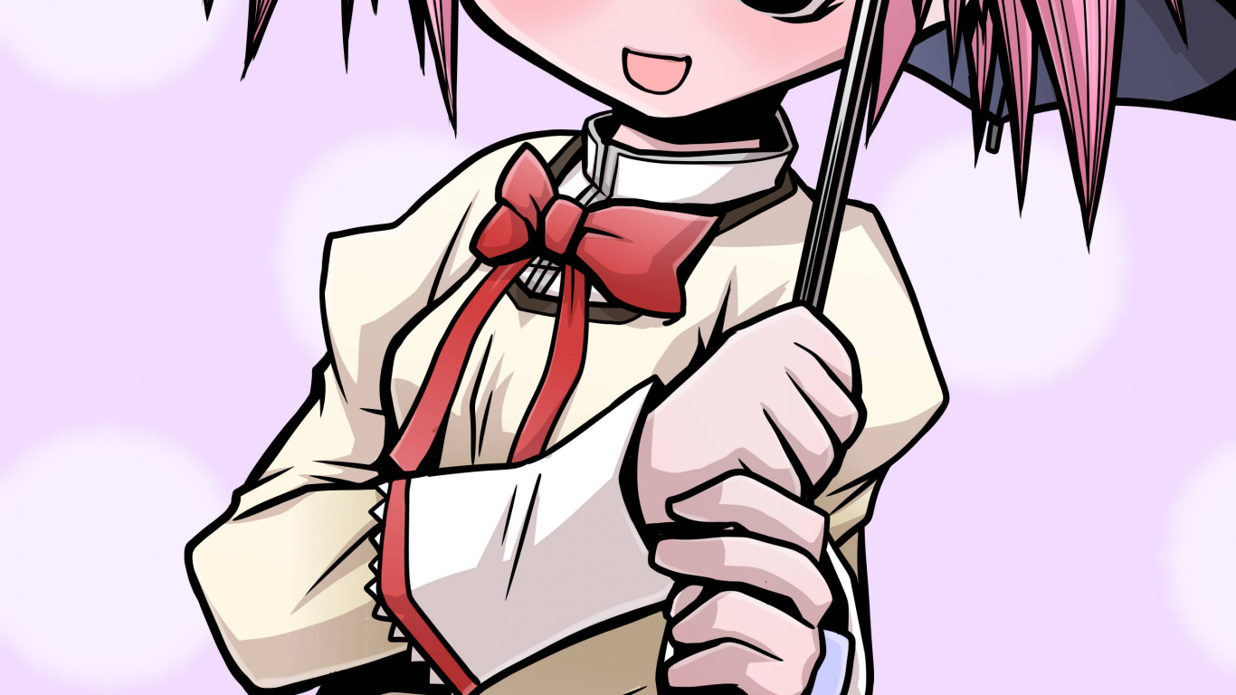 动画片, 马多卡要, 沙耶香木, 套, 卡通 壁纸 1366x768 允许