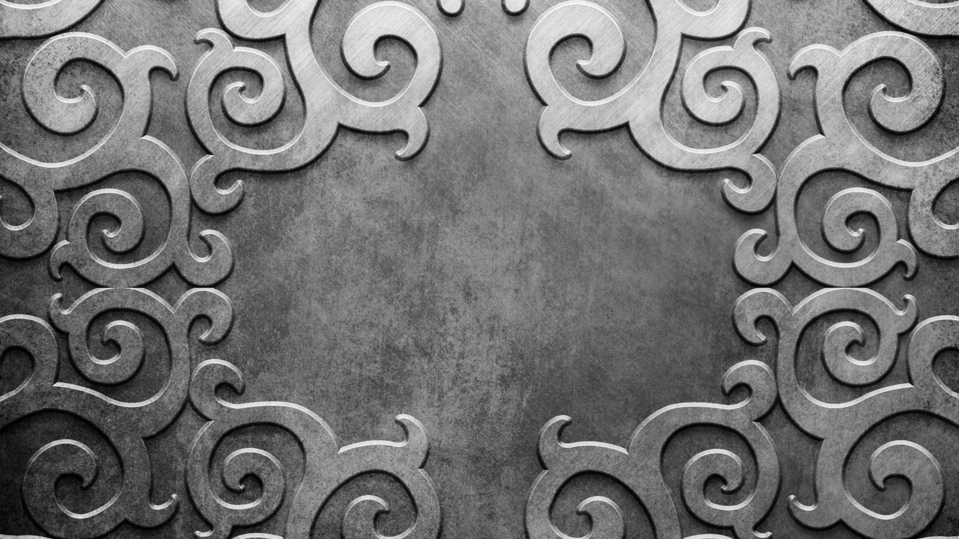 Ilustración Floral Blanco y Negro. Wallpaper in 1920x1080 Resolution