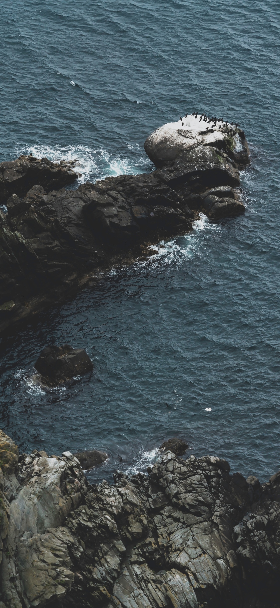 Coastal and Oceanic Landforms, Shore, Ocean, Klippe, Coast. Wallpaper in 1125x2436 Resolution