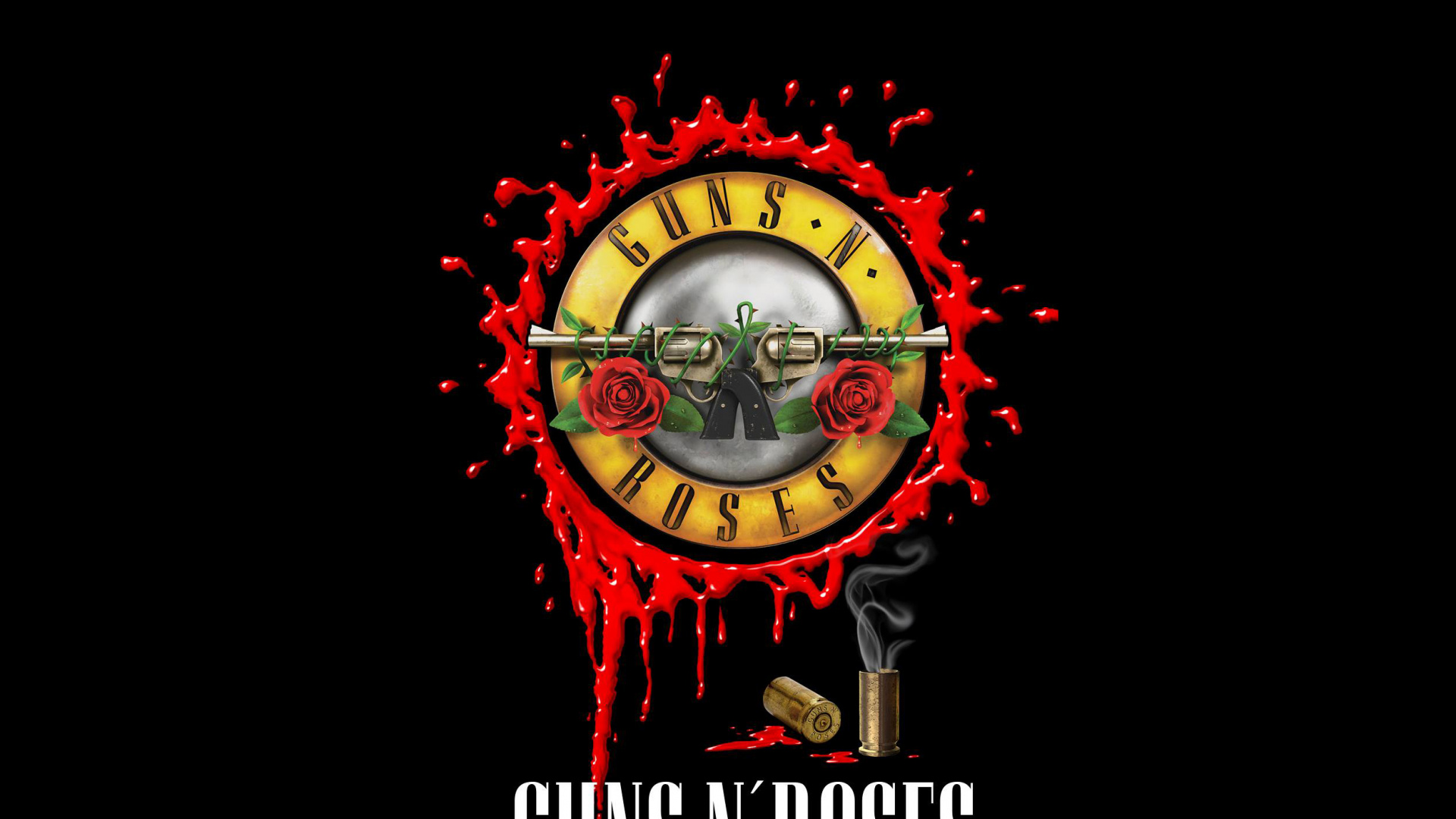 Nicht in Diesem Leben-Tour, Guns N Roses, Firmenzeichen, Grafik-design, Illustration. Wallpaper in 1920x1080 Resolution