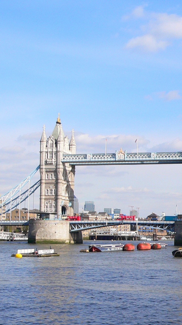 塔桥, 伦敦塔, 伦敦塔桥, 里程碑, 有线桥 壁纸 720x1280 允许