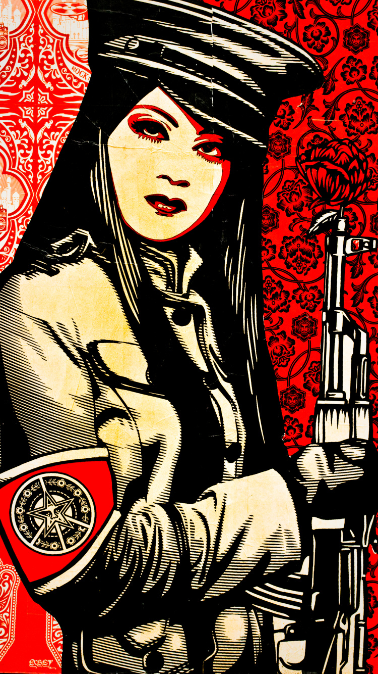 Ilustración, Cartel, Arte, Grafiti, Arte Contemporáneo. Wallpaper in 750x1334 Resolution