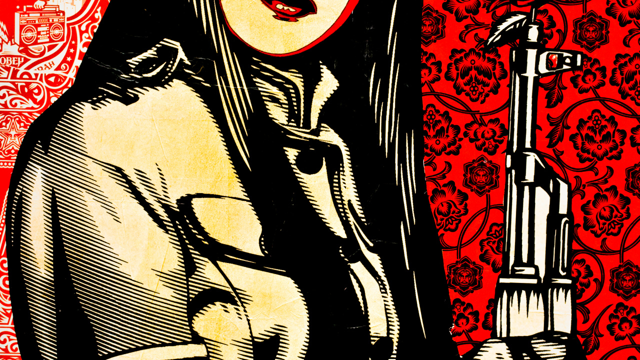 Illustration, Poster, Kunst, Graffiti, Gegenwartskunst. Wallpaper in 1280x720 Resolution