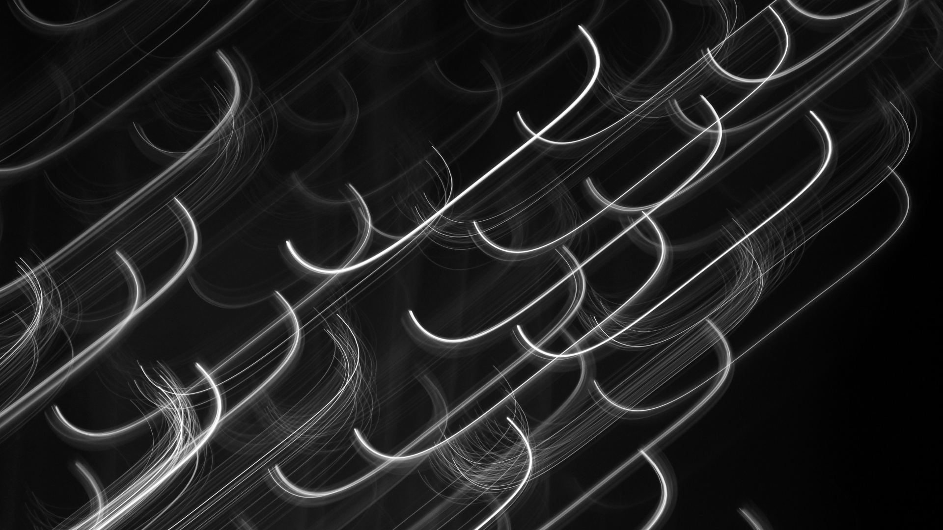 Ilustración de Línea Blanca y Negra. Wallpaper in 1920x1080 Resolution