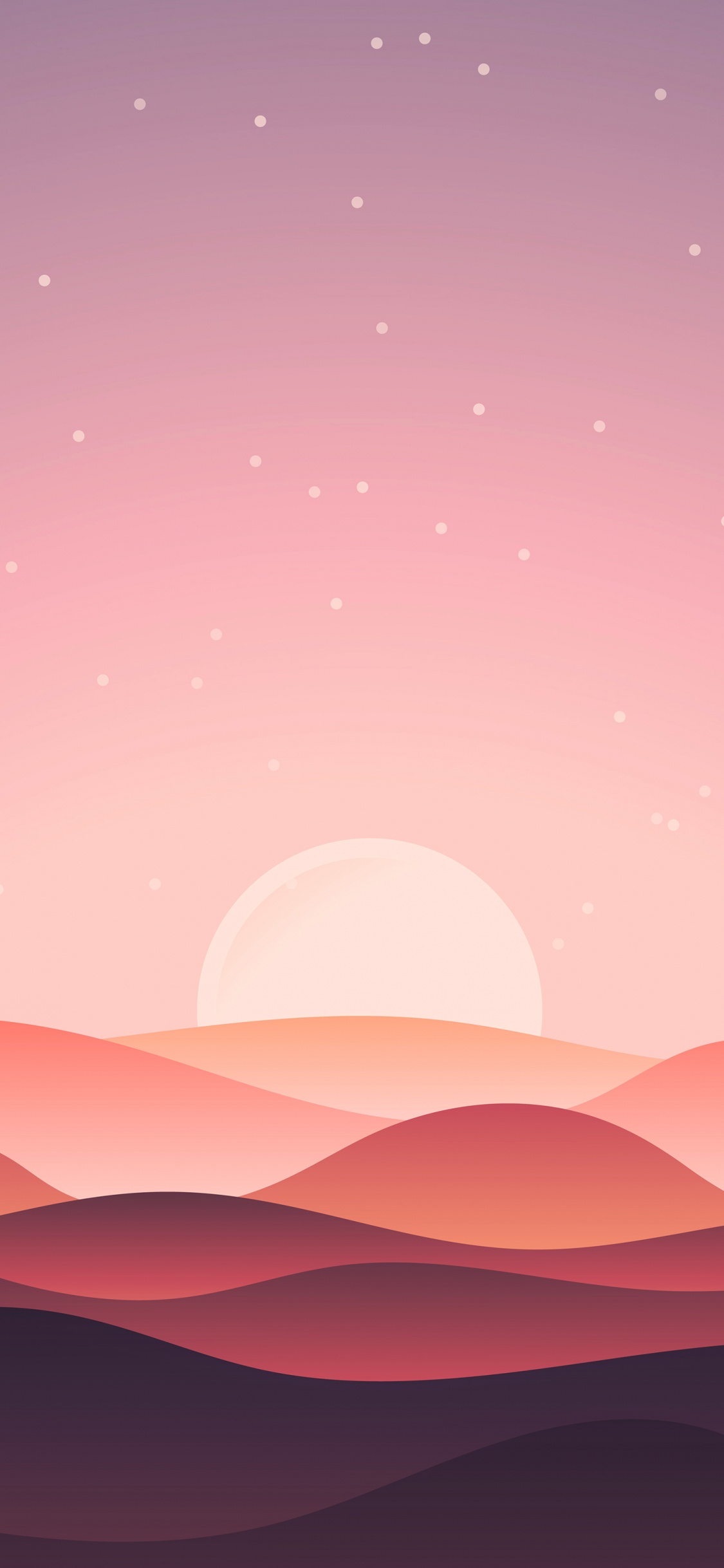 Euclídea Del Vector, Ilustración, Gráficos Vectoriales, Puesta, Gráficos. Wallpaper in 1125x2436 Resolution