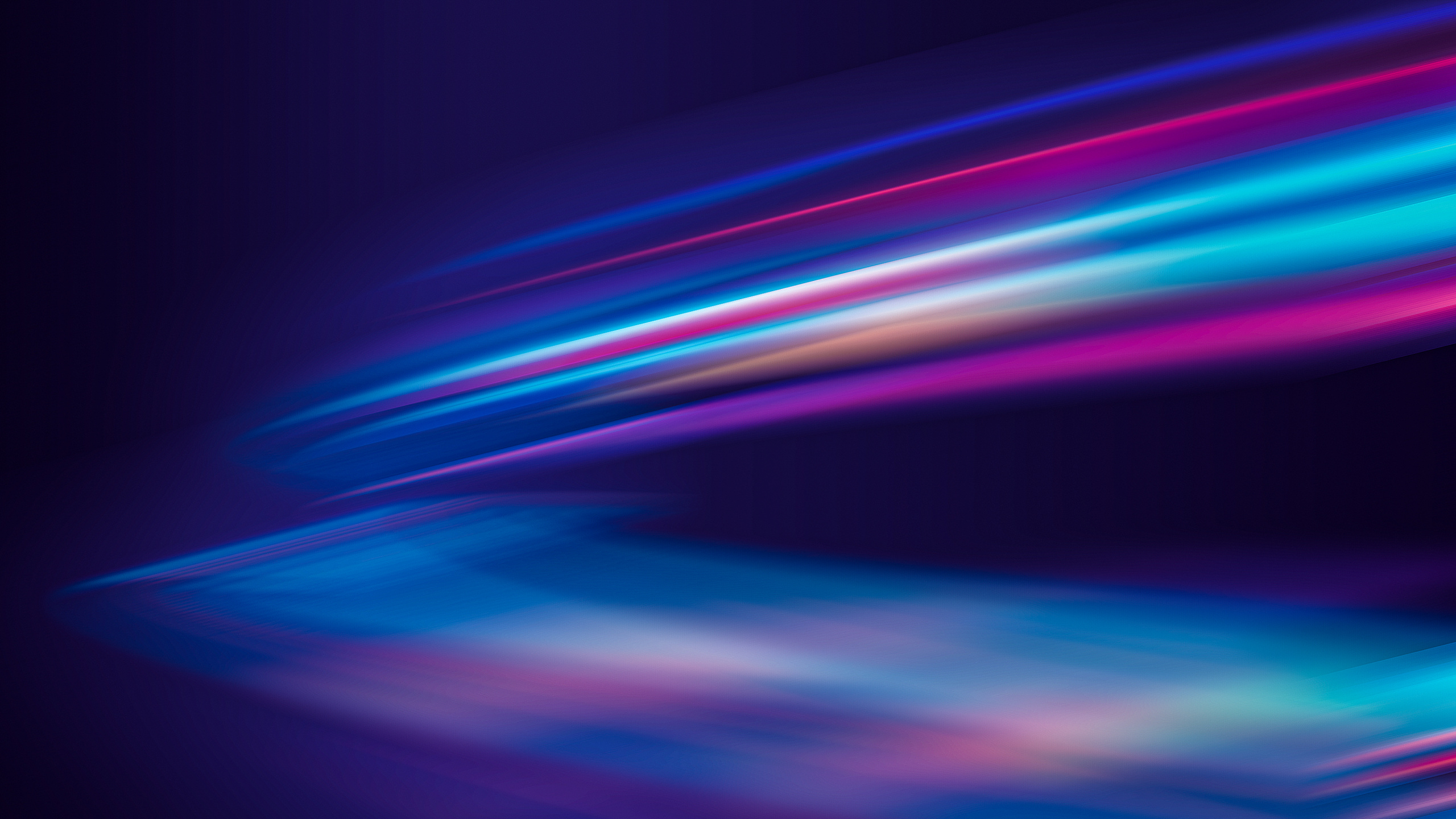 Abstract Art, Blue, Light, Violet, Purple. Wallpaper in 2560x1440 Resolution