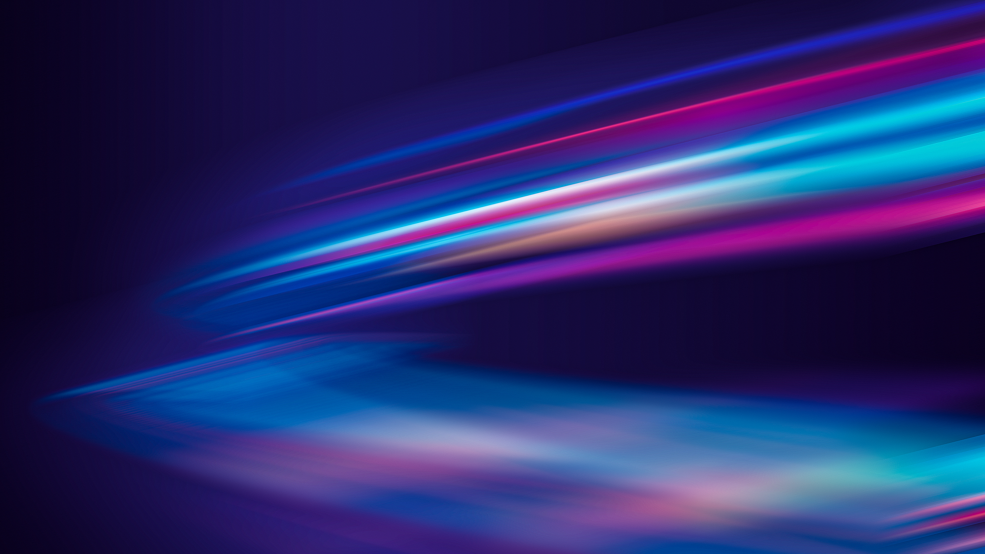 Abstract Art, Blue, Light, Violet, Purple. Wallpaper in 3840x2160 Resolution