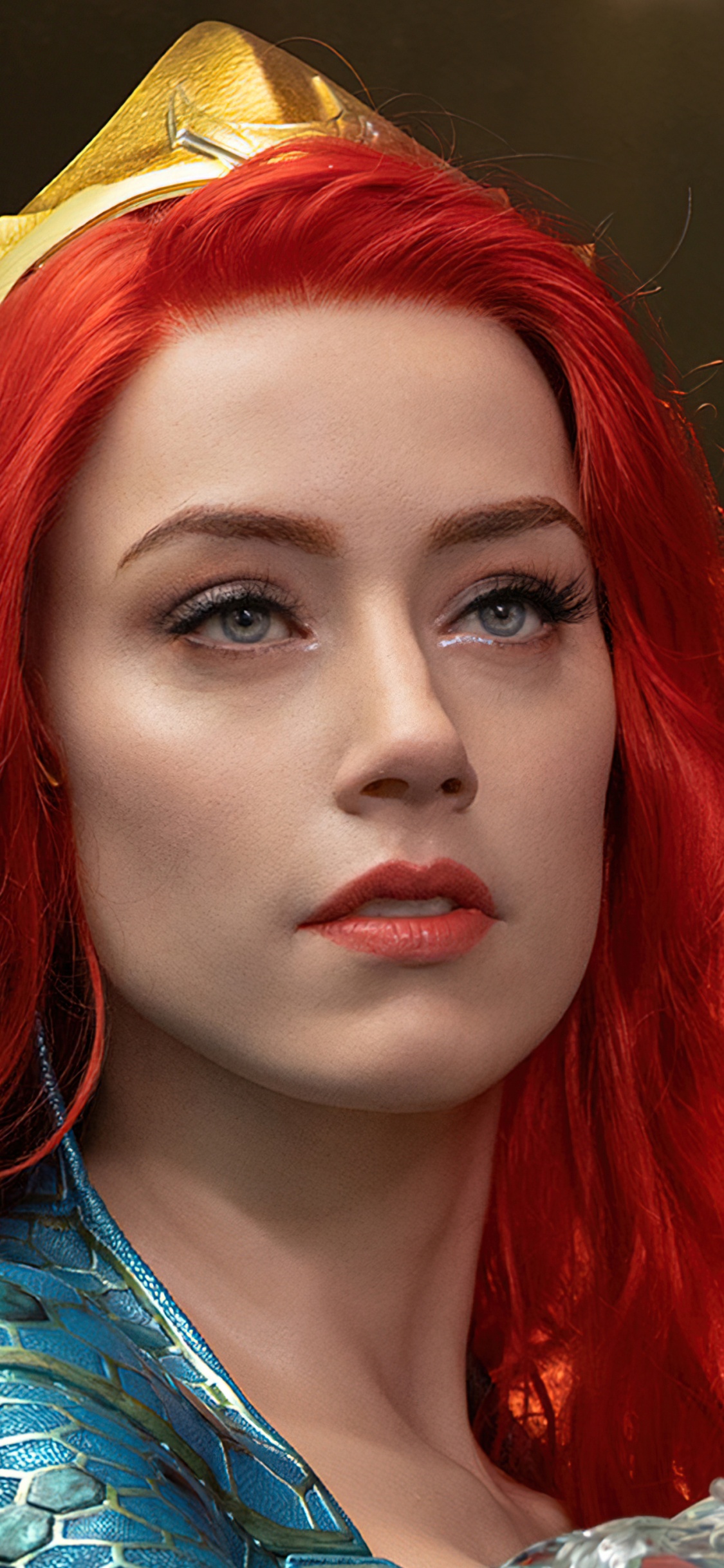 Infinity-Studio Mera, Amber Heard, Aquaman, Mera, König Nereus. Wallpaper in 1125x2436 Resolution