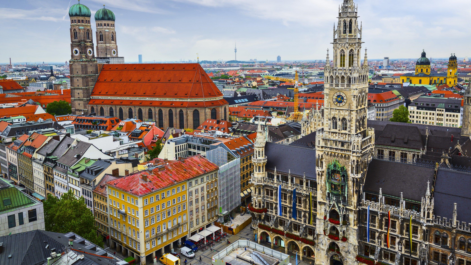 High Rise Buildings During Daytime. Wallpaper in 1920x1080 Resolution