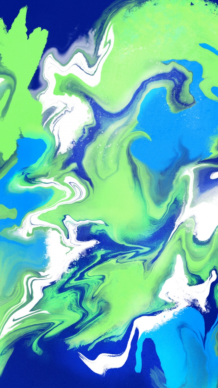 Wasser, Wasserressourcen, Kunstfarbe, Azure, Malerei. Wallpaper in 720x1280 Resolution