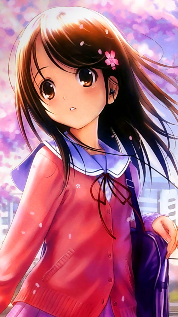 Frau in Rotem Hemd Mit Schwarzer Sonnenbrille. Wallpaper in 750x1334 Resolution