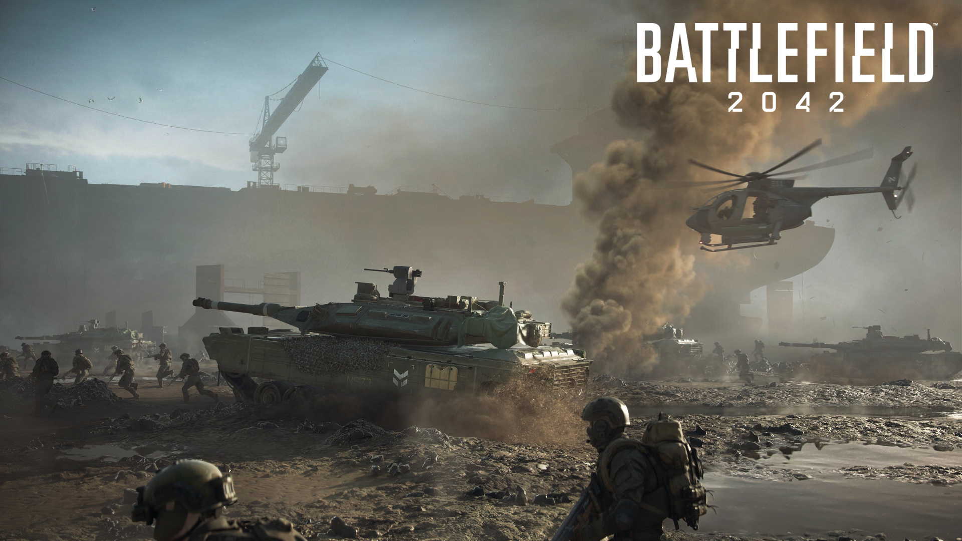 Battlefield 2042, Electronic Arts, Juego de Disparos, Dados, Playstation 5. Wallpaper in 1920x1080 Resolution