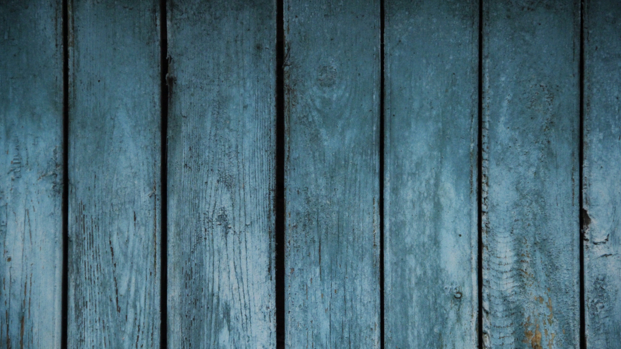 Blue Wooden Plank in Close up Photography. Wallpaper in 1280x720 Resolution