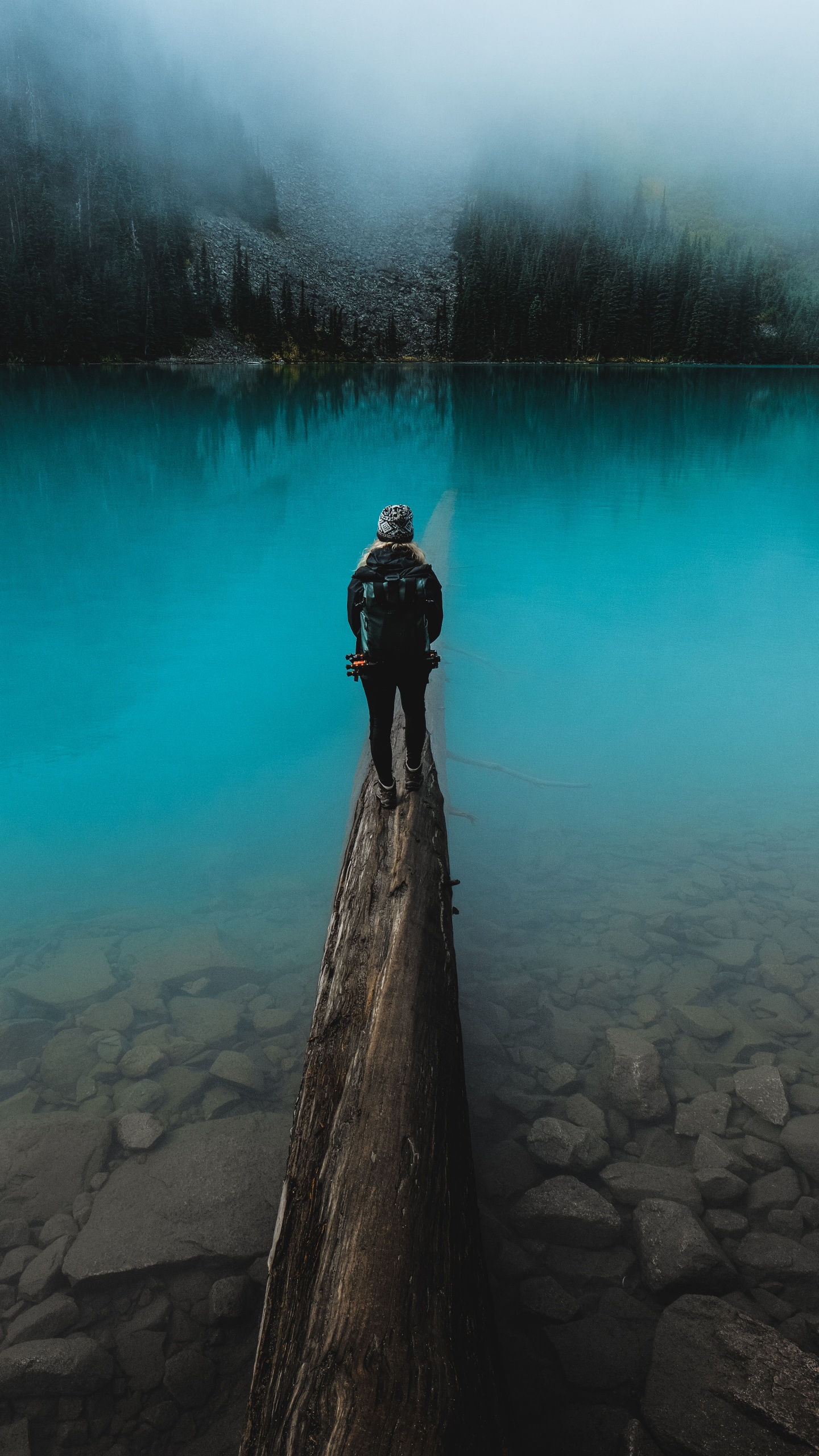 Loch, Reflexión, Agua, Calma, Lago. Wallpaper in 1440x2560 Resolution