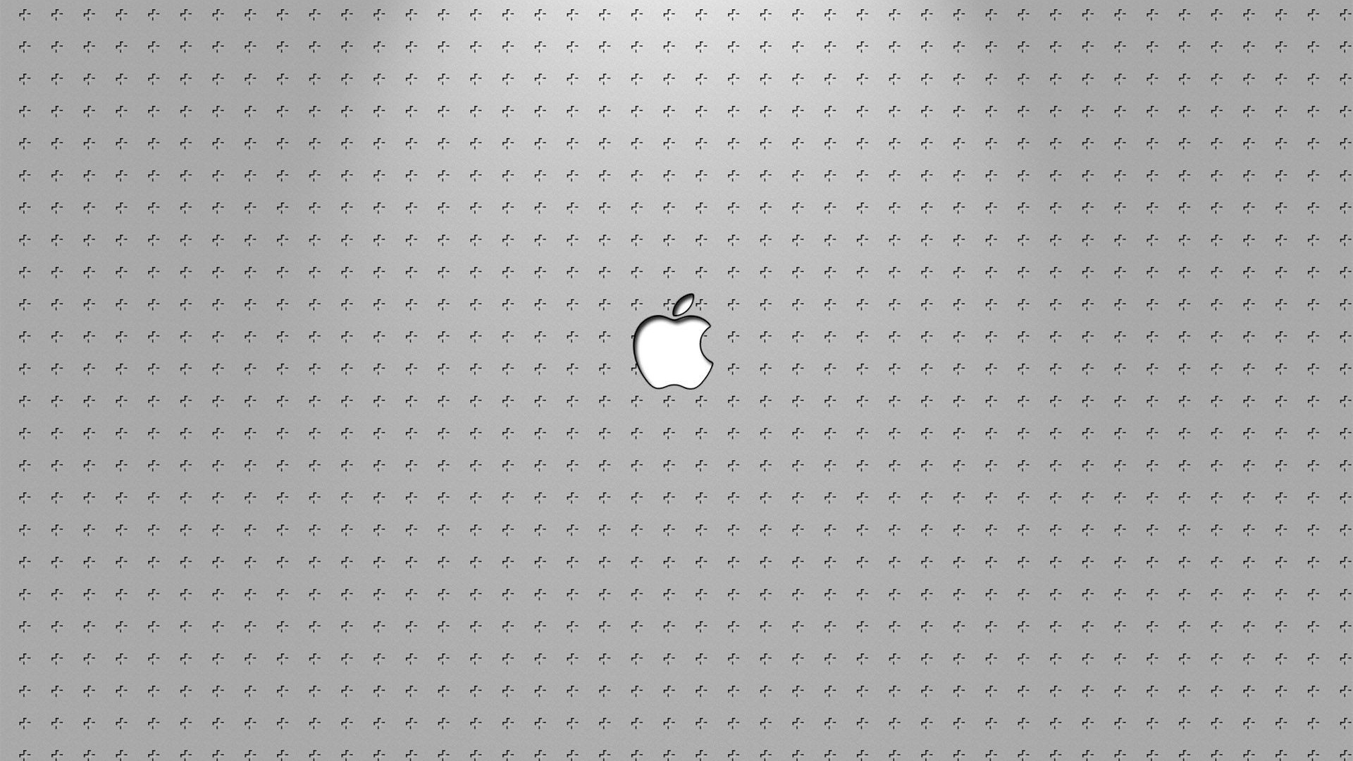 Macbook Plateado Sobre Textil de Lunares en Blanco y Negro. Wallpaper in 1920x1080 Resolution