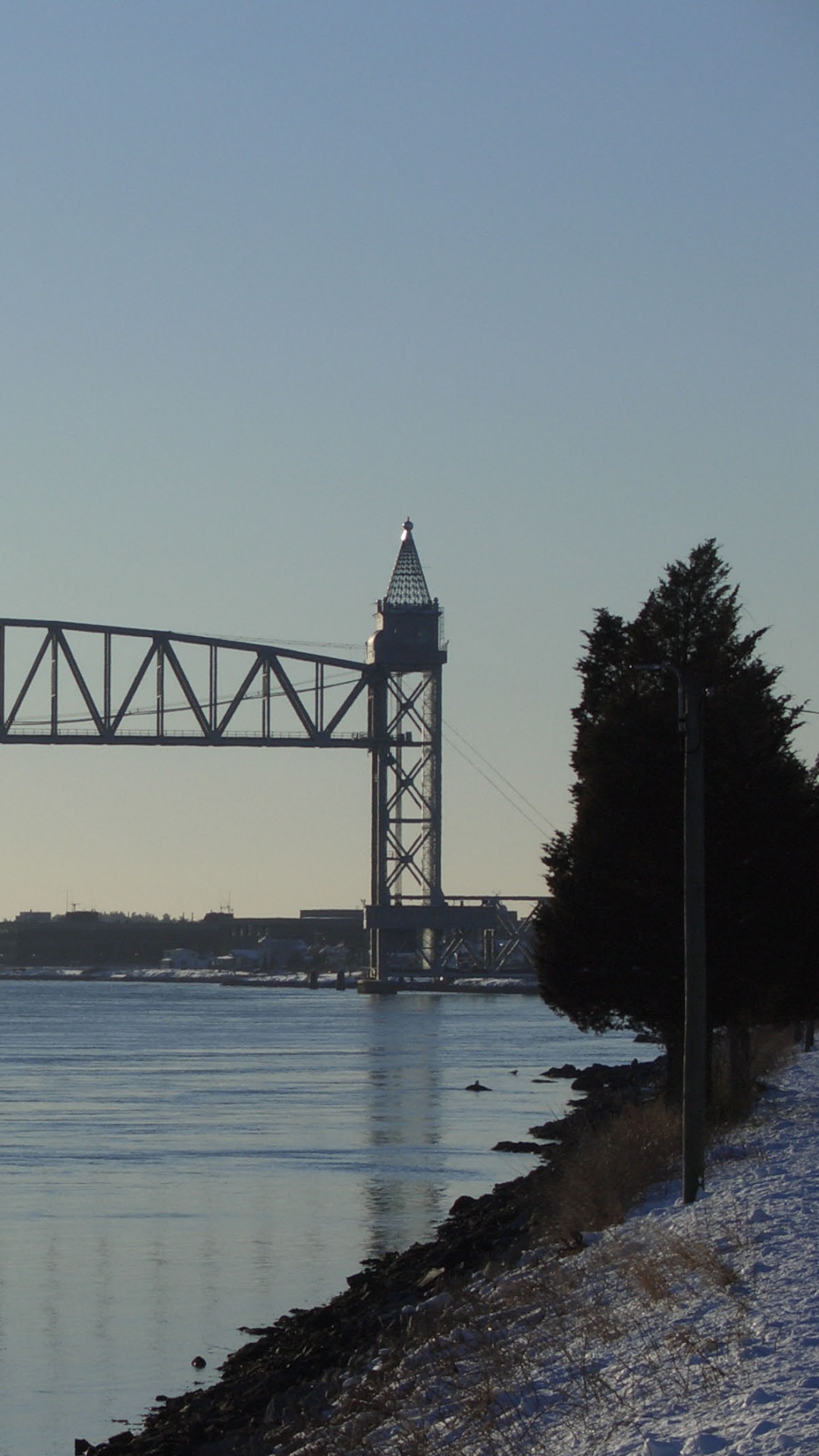 Bridge Over Water During Daytime. Wallpaper in 1080x1920 Resolution