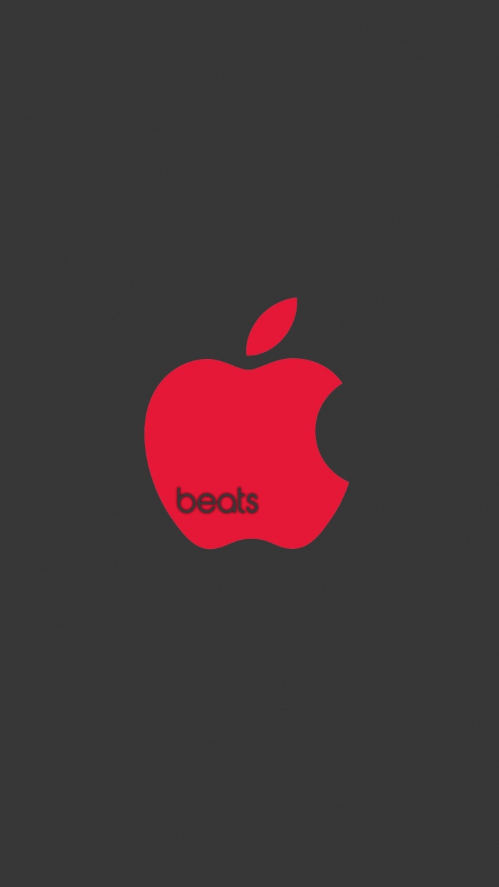 Logo, Beats Electronics, Red, Fruits, Graphique. Wallpaper in 720x1280 Resolution