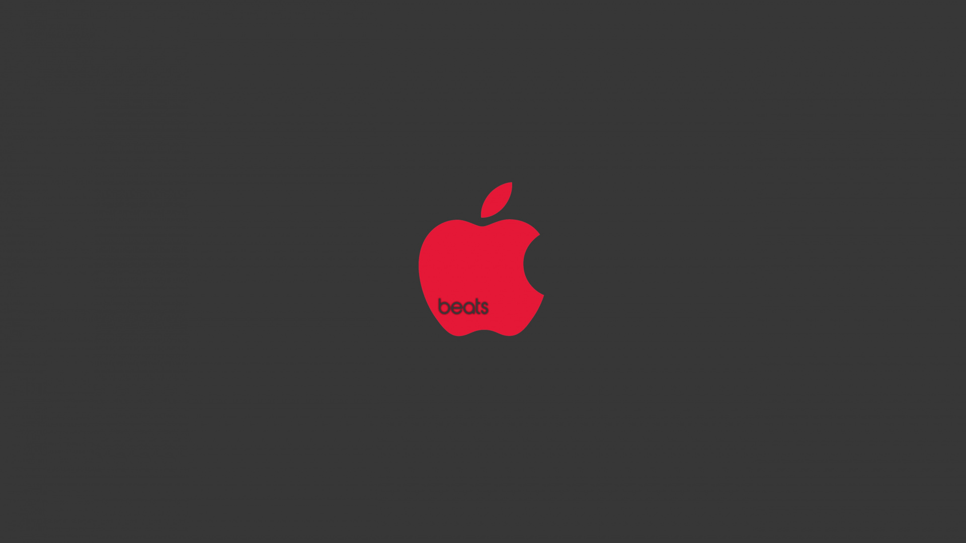 Apple, 拍子, 红色的, 心脏, 深红色的 壁纸 1920x1080 允许