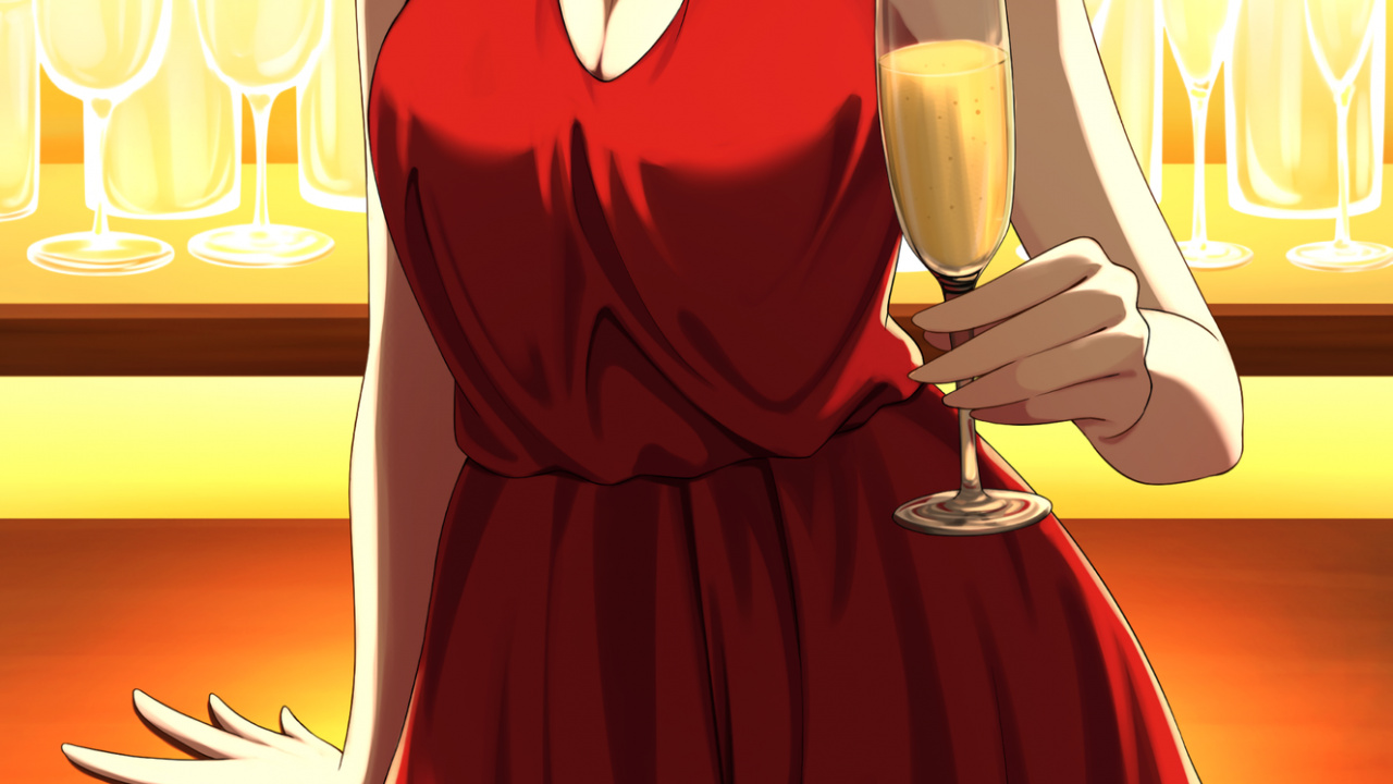 Nishikigi Chisato, Animated Cartoon, Cartoon, Illustration, Drawing. Wallpaper in 1280x720 Resolution