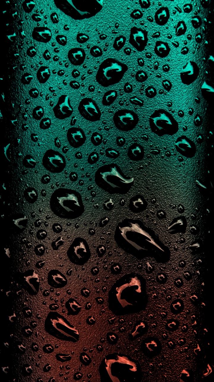 Gotas de Agua en el Panel de Vidrio. Wallpaper in 720x1280 Resolution