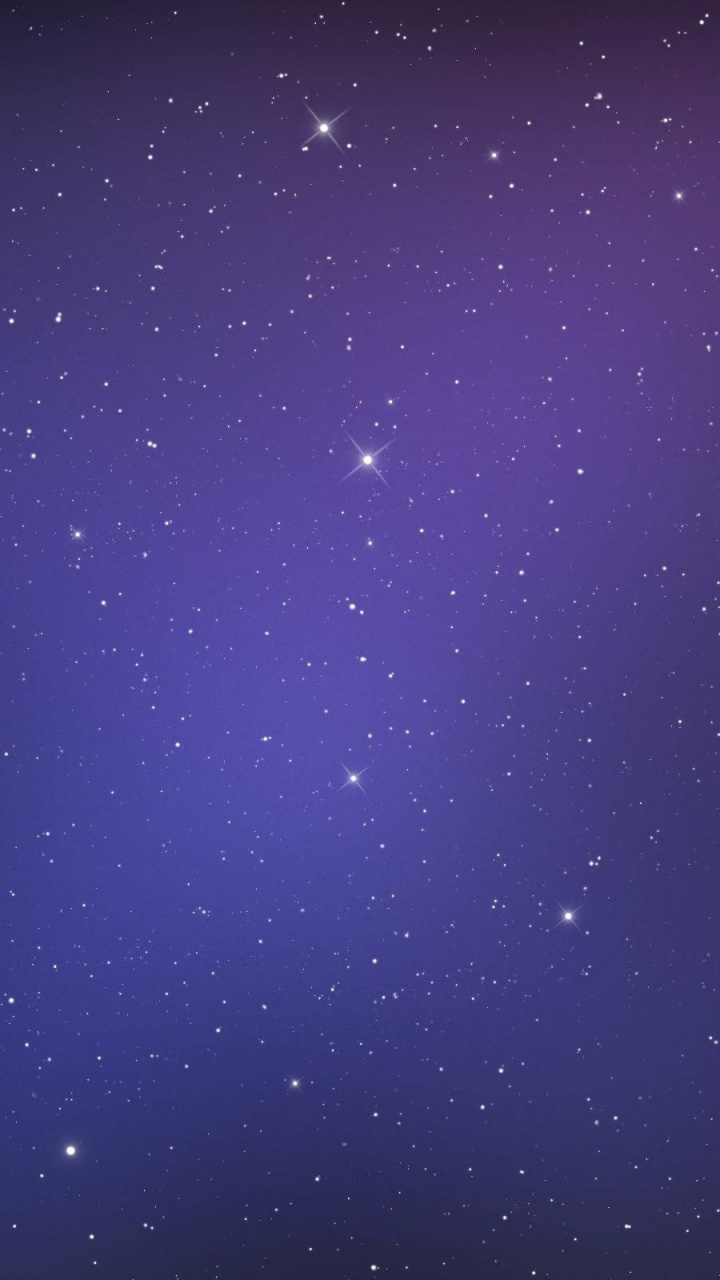 Sterne am Himmel Während Der Nacht. Wallpaper in 720x1280 Resolution