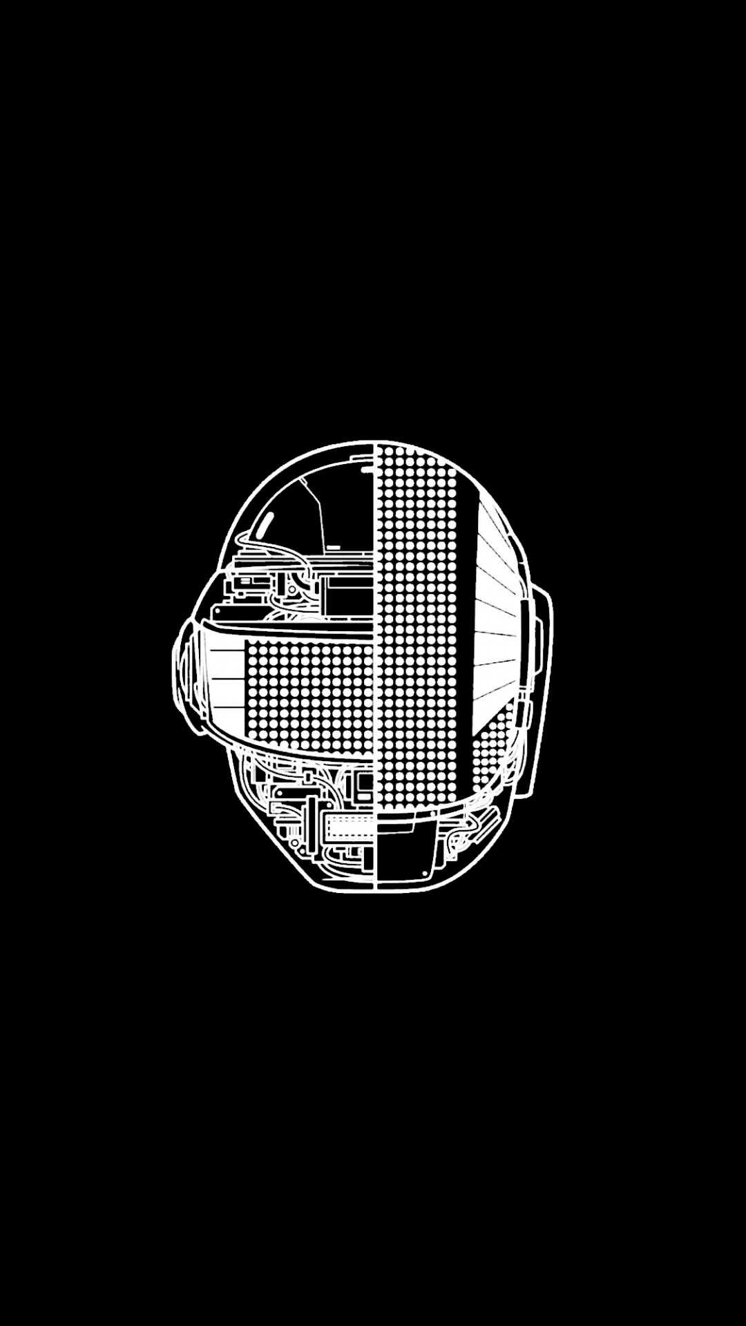 庞克, 内, OLED, Ios, 符号 壁纸 1080x1920 允许