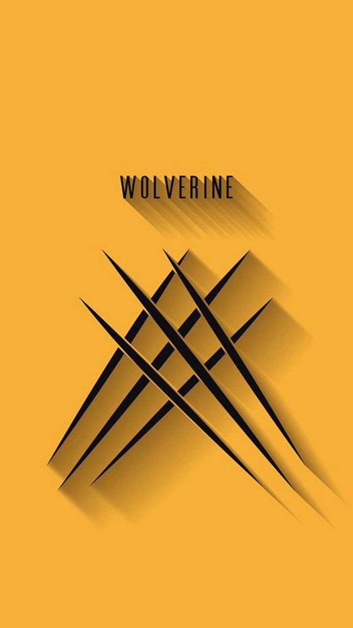 Wolverine Logo, Wolverine, Spider-man, Captain America, Marvel Comics. Wallpaper in 720x1280 Resolution