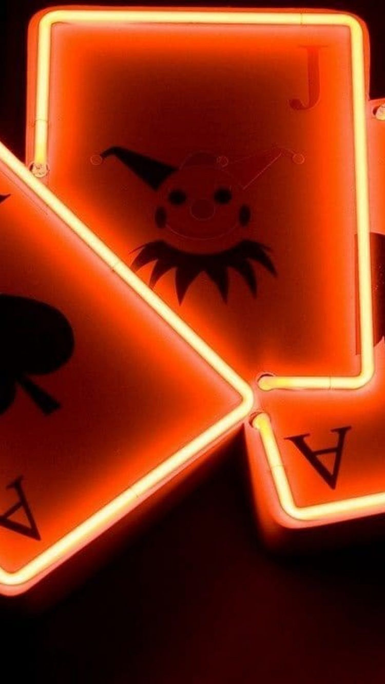 Orange and Black Star Print Square Decor. Wallpaper in 750x1334 Resolution