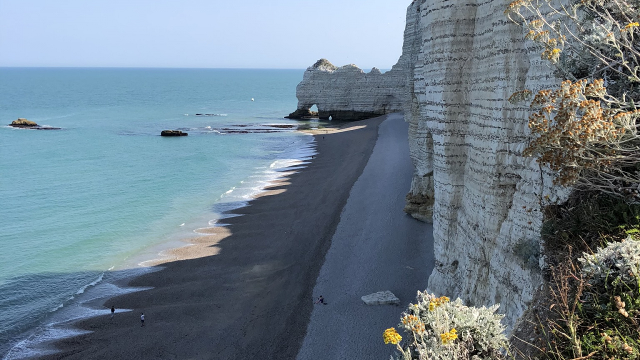 Côte, Promontoire, Corps de L'eau, Rock, Rive. Wallpaper in 1280x720 Resolution