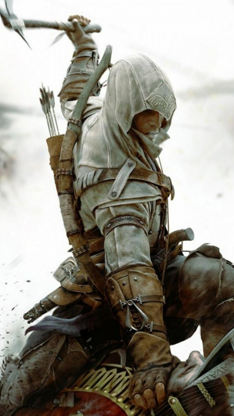 Assassins Creed III, Soldat, Armee, Militär, Militärische Organisation. Wallpaper in 750x1334 Resolution